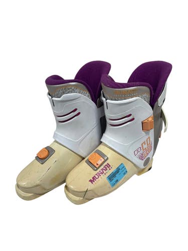 Used MUNARI R58 Womens DH Ski Boot Orange 245 MP - M06.5 - W07.5 11735-S000364702