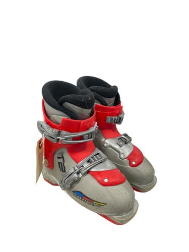 Used Salomon T2 Boys DH Ski Boot Red 195 MP - Y13 11735-S000357720