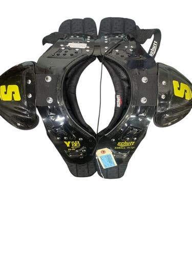Used Schutt Y FLEX FB Shoulder Pads Black XS 11735-S000357050