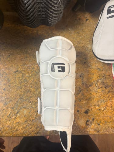 White Senior Shin Guards (Used)