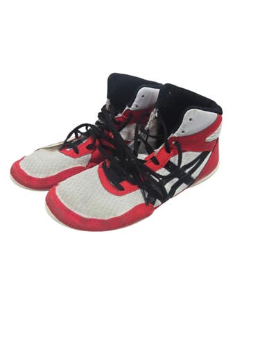 Used Asics Wrestling Shoes Red Senior 5 11735-S000362844