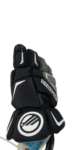 Used Maverik CHARGER Lacrosse Gloves Junior Black 9" 11735-S000360883