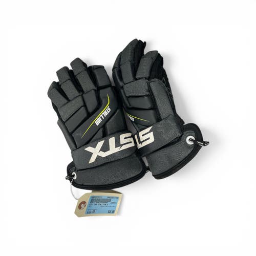 Used STX 200 STALLION + Lacrosse Shoulder Pads Black SM 11735-S000359531