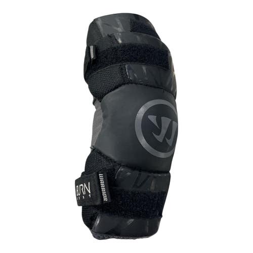 Used Warrior BURN NEXT Lacrosse Arm Pads/Guards Black SM 11735-S000358477