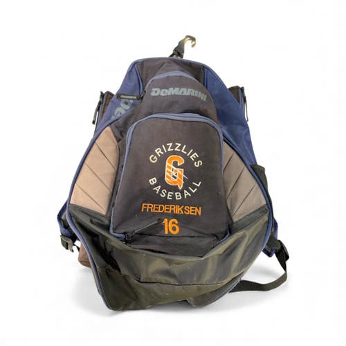 Used Demarini BAT BACKPACK BB/SB Player Backpack Navy Blue 11735-S000351566