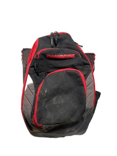 Used Demarini BACKPACK BB/SB Player Backpack Black And Red 11735-S000345473