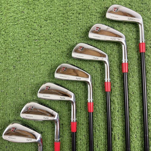Wilson Staff FG 59 Tour Blade Forged Iron Set 3-9 KBS Tour 120 Stiff -1/2 Short