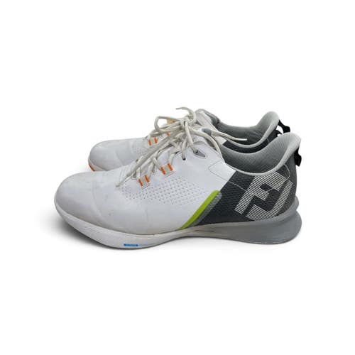 Used Foot Joy Mens Golf Shoes White Senior 12 11735-S000370384