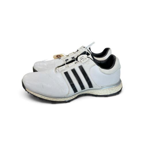 Used Adidas Mens Golf Shoes White Senior 8.5 11735-S000370383