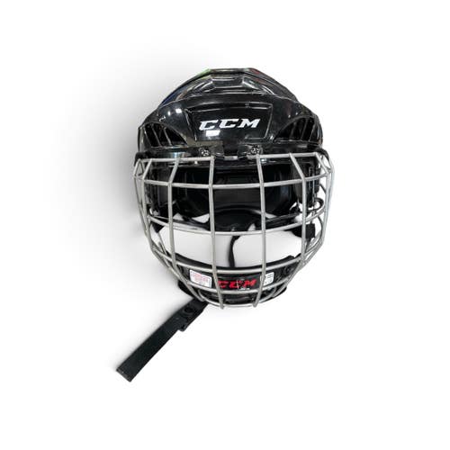 Used CCM FL40 Helmet Cage Combo Black SM 11735-S000370072