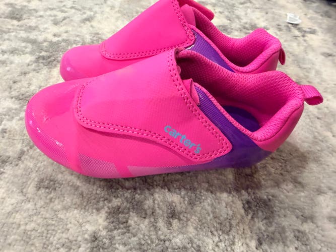 Carter’s Toddler Soccer Cleats – Size 9 – Pink & Purple
