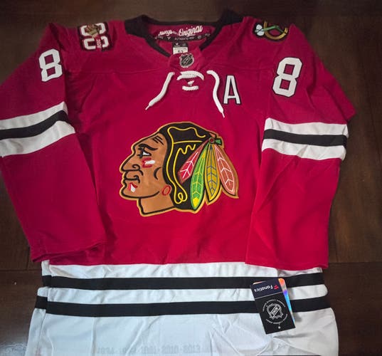 Chicago Blackhawks Patrick Kane Hockey Jersey Stitched Adult Large (52) NWT