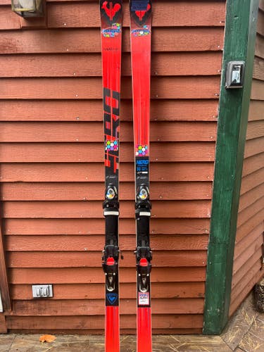 Women's 2023 Rossignol 188 cm Racing Hero Athlete GS Skis With Bindings Max Din 15 (Used)