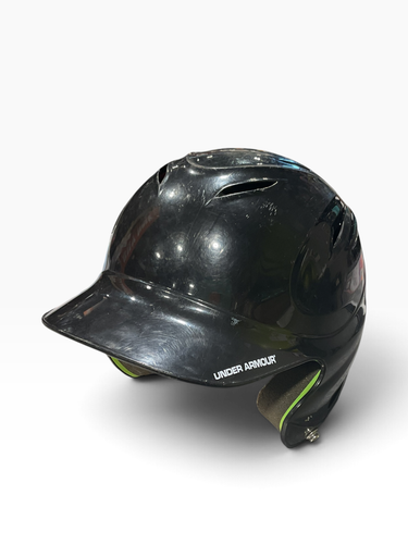 Used Under Armour BB HELMET Batting Helmet No Mask Black MD 11847-S000039658