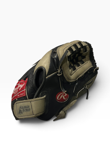 Used Rawlings PREMIUM SERIES BB/SB Glove RH Throw Black 12 1/2" 11847-S000039659