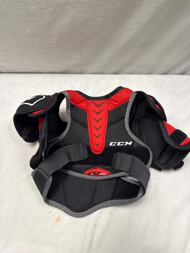 Used CCM QLT230 Youth Shoulder Pads SM 11490-S000278406