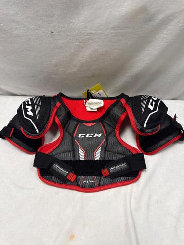 Used CCM FT350 Youth Shoulder Pads SM 11490-S000278407