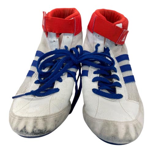 Used Adidas Wrestling Shoes White Senior 8 11735-S000364413