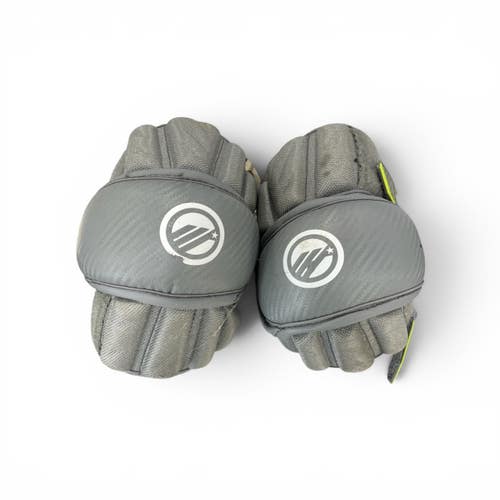 Used Maverik MX Lacrosse Shoulder Pads Grey MD 11735-S000364778