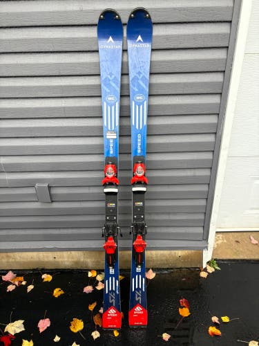 Dynastar Slalom 157 cm Racing Skis With Bindings Max Din 18 (Used)