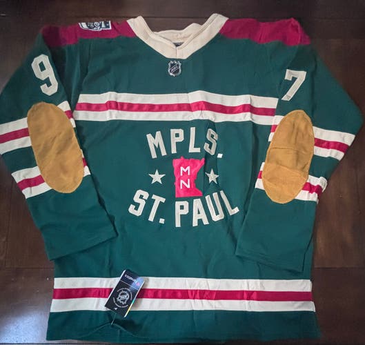 Minnesota Wild St. Paul Kirill Kaprizov Jersey Adult XL (54) NWT