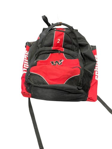 Used Schutt BACKPACK BB/SB Player Backpack Red And Black 11735-S000358200