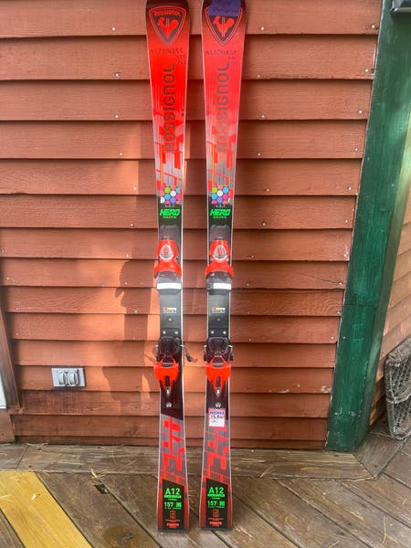 Women's 2025 Rossignol 157 cm Racing Hero Athlete FIS SL Skis With
