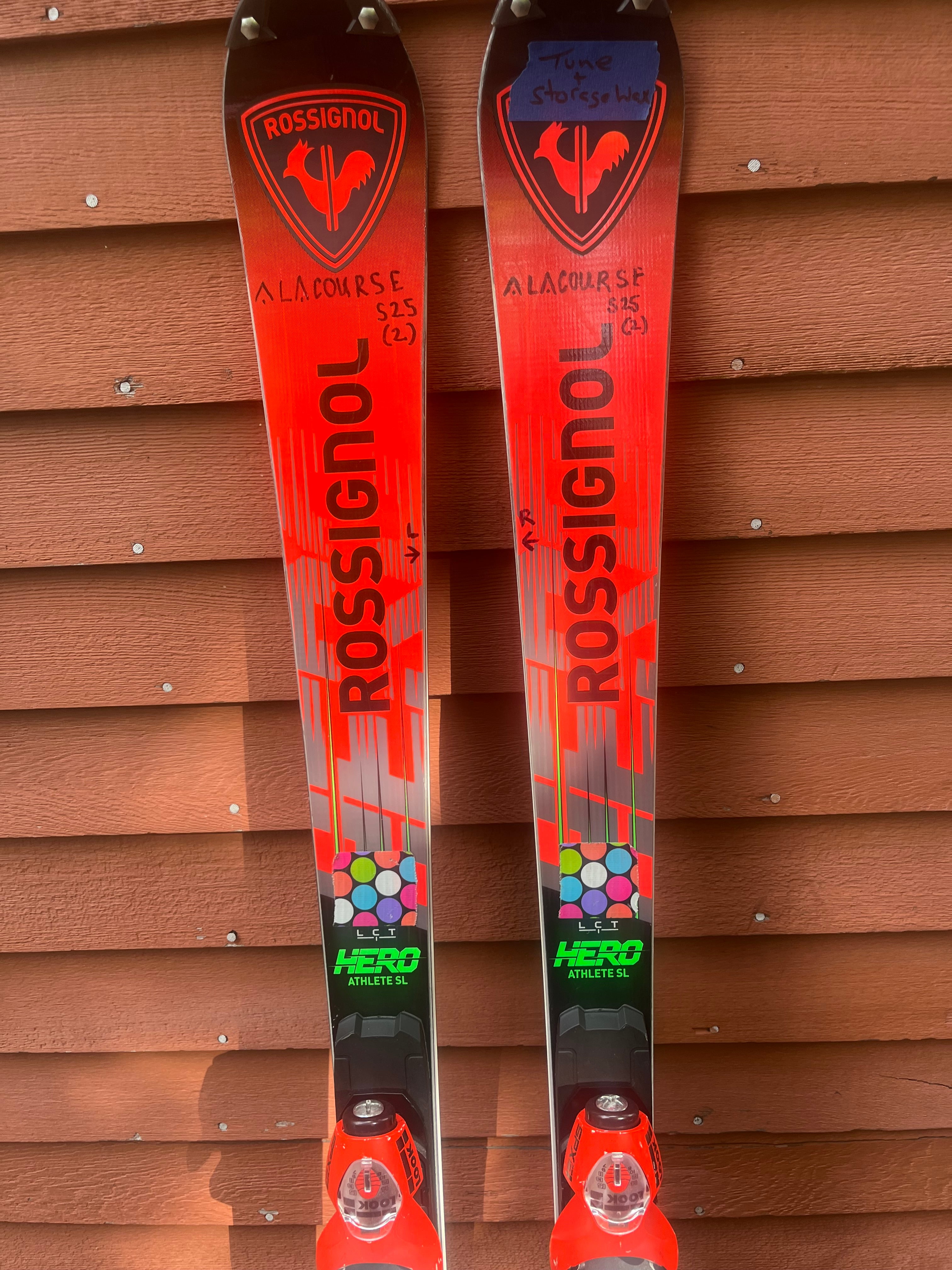 Women's 2025 Rossignol 157 cm Racing Hero Athlete FIS SL Skis With