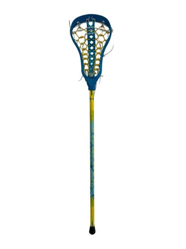 Used Under Armour Futures Womens Complete LAX Stick Yellow/Royal Blue 11692-S000158797