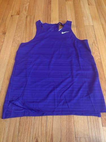 Nike Kid’s Miler Tank Top Youth XL New CV2767 $32 Retail Purple