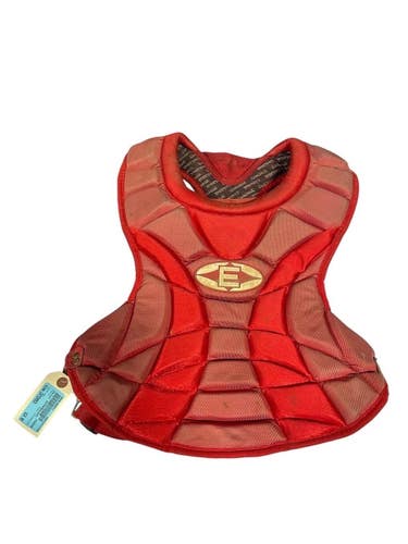 Used Easton INTERMEDIATE Catchers Chest Protector Red Intermed 11735-S000366643
