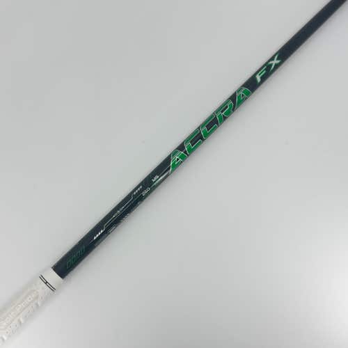 Accra FX Green 60 M5 Driver Shaft Ping Tip Extra Stiff 44" 60g Used Graphite