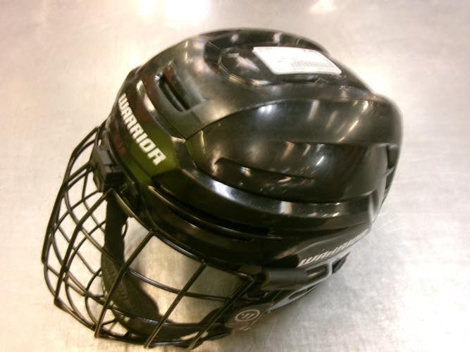 Used Warrior ALPHA NON CERT Helmet Cage Combo Black SM 11339-S000207909