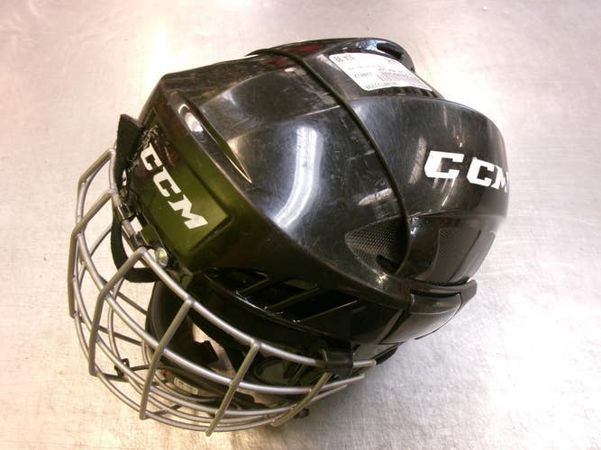 Used CCM FL40 NON CERT Helmet Cage Combo Black MD 11339-S000207902