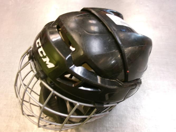 Used CCM VECTOR NON CERT Helmet Cage Combo Black MD 11339-S000207904