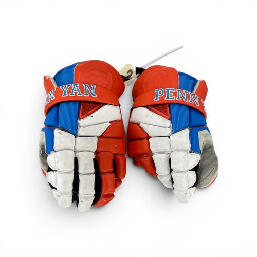Used MAVERIK Senior Gloves Royal Blue And Red 10" 11735-S000363153