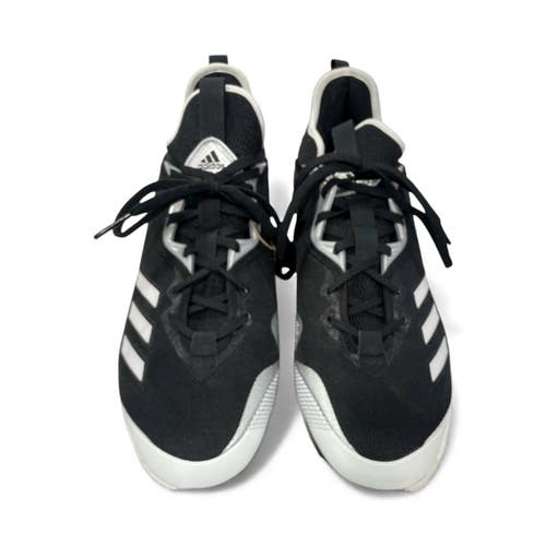 Used Adidas ICON 6 BB/SB Cleats Black And White Senior 12 11735-S000355689