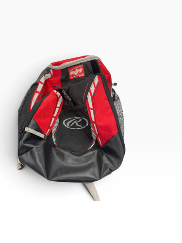 Used Rawlings BACKPACK BB/SB Player Backpack Red 11735-S000369787