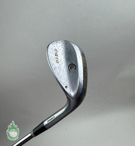 Right Handed Cleveland CG10 One Dot Wedge 60* Chrome Wedge Flex Steel Golf Club