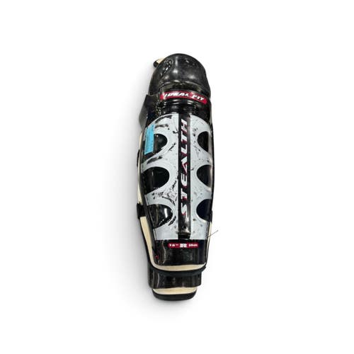 Used STEALTH  S1 SHINGUARDS Senior Shin Guards Black 15" 11735-S000368173