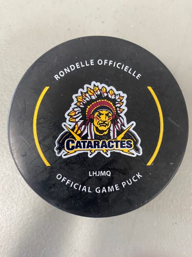Shawinigan Cataractes puck