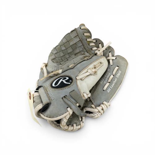 Used Rawlings HFP105GW BB/SB Glove RH Throw Grey 10 1/2" 11735-S000365839