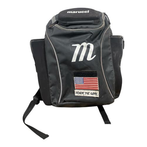 Used Marucci BACK PACK BB/SB Player Backpack Black 11735-S000365784
