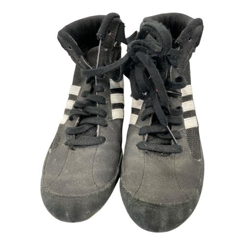 Used Adidas Wrestling Shoes Black Junior 05.5 11735-S000364088