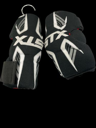 Used STX XS Lacrosse Arm Pads/Guards Black XS 11735-S000357756