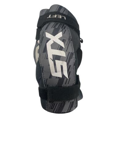 Used STX ARM PAD Lacrosse Arm Pads/Guards Grey MD 11735-S000357709