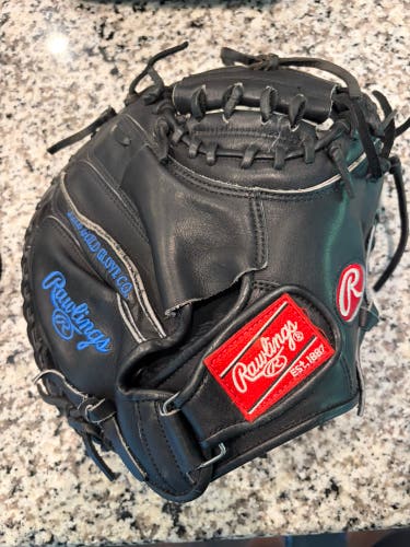 Rawlings Heart of the Hide RH Catcher's Baseball Glove 32.5" (Used)