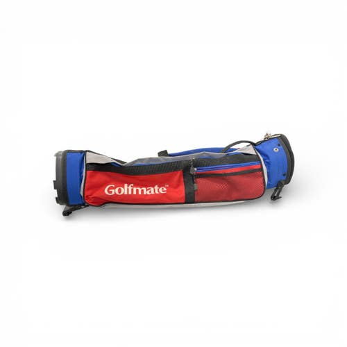 Used GOLFMATE Jr Stand Bag White/Royal/Red 11735-S000357807