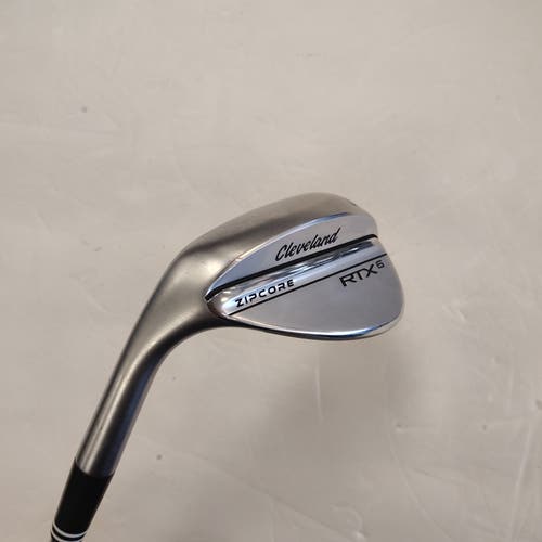 Cleveland RTX 6 ZIPCORE Left Hand Wedge Wedge Flex 56 Degree (Used)