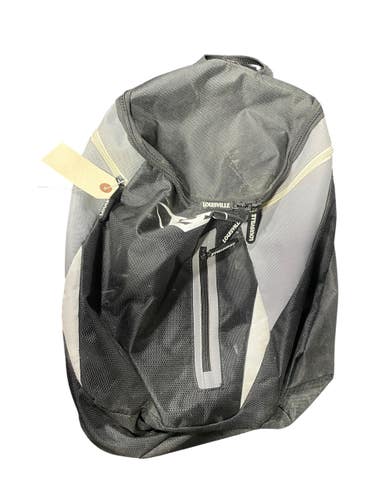 Used Louisville Slugger BACKPACK BB/SB Player Backpack Black 11735-S000362791